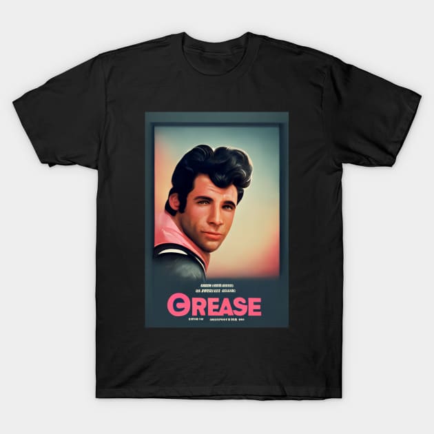 Grease movie poster T-Shirt by ai1art